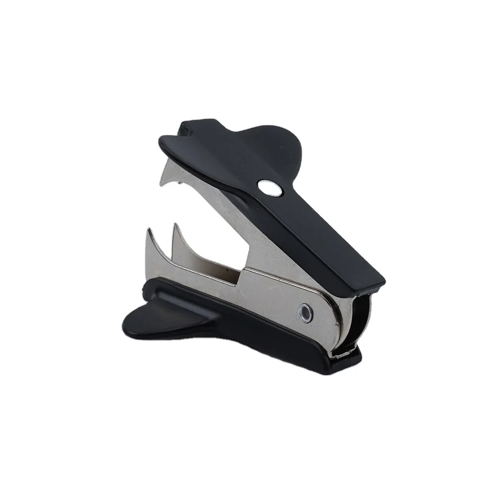 Office Plastic Staple Extractor  with safety lock YF9905-1 black color metal body