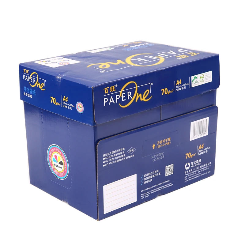Cheaper Price A4 Paper 70 Gsm 80 Gsm  500 Sheets White Copy Paper Office Paper