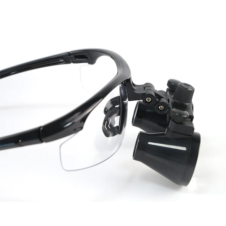 Стоматологическая лупа 2 5x 3 черная рамка пластиковая медицинская другое стоматологическое оборудование