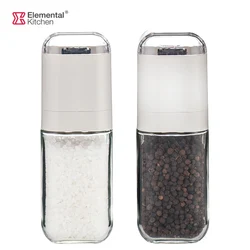 180ml spice jars grinder ceramic core pepper grinder parts popular type pepper mill