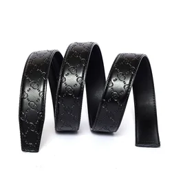 Оптовая продажа, мужской ремень из натуральной кожи с автоматической пряжкой, 3,5 см