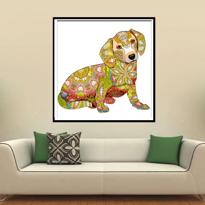 Wooden Animal Puzzle Dog Creative Jigsaw 3d Puzzles Wooden Game For Adults Christmas Gifts