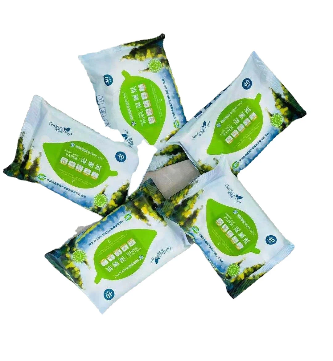 eco friendly 100% imported flup pulp moist toilet tissue paper suitable for adult use
