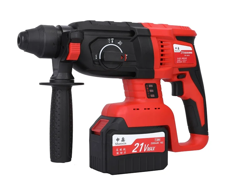 SENGXIN Professional Rechargeable Cordless Electric Rotary Hammer Drill Power Tools