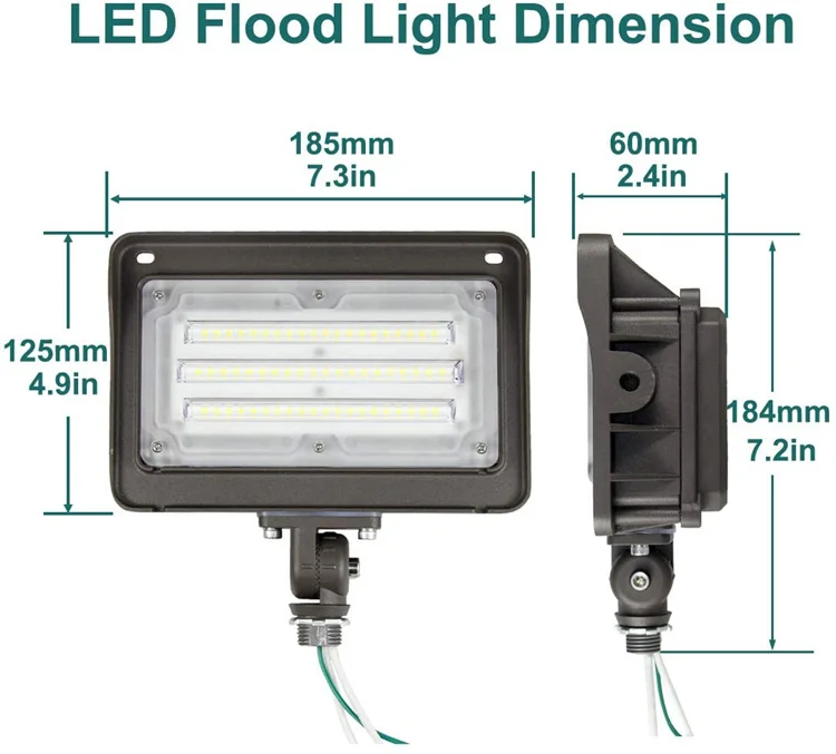  Industry High Quality Cool White Ip65 Outdoor Waterproof Aluminum 30w 50w 80w 100w Led Flood