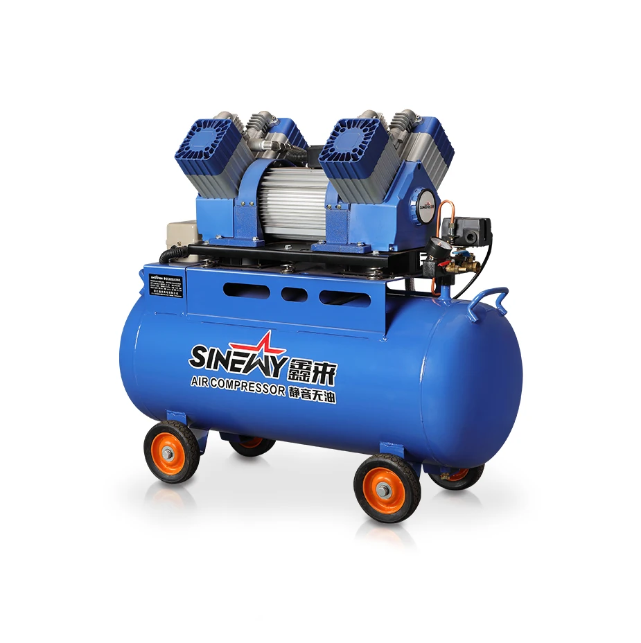 Китай, превосходный бесшумный воздушный компрессор 90L