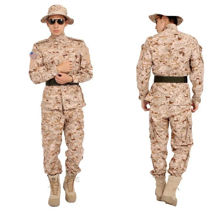 ACU Tactical Uniform Airsoft Camouflage Tactical Suit Camping Special Forces Combat Jcckets Pants Training Clothes