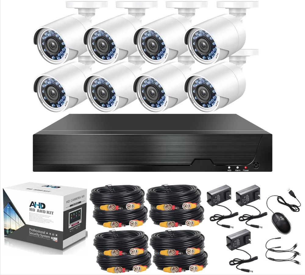 CCTV camera TOP RANKING 5MP 8CH 2020 new dvr camera kit security network camera system