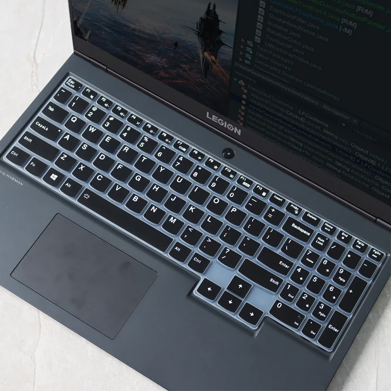 Силиконовый чехол для клавиатуры Lenovo Legion 5 Pro 15 6 и 17 3 7i / 5i ideaPad Gaming