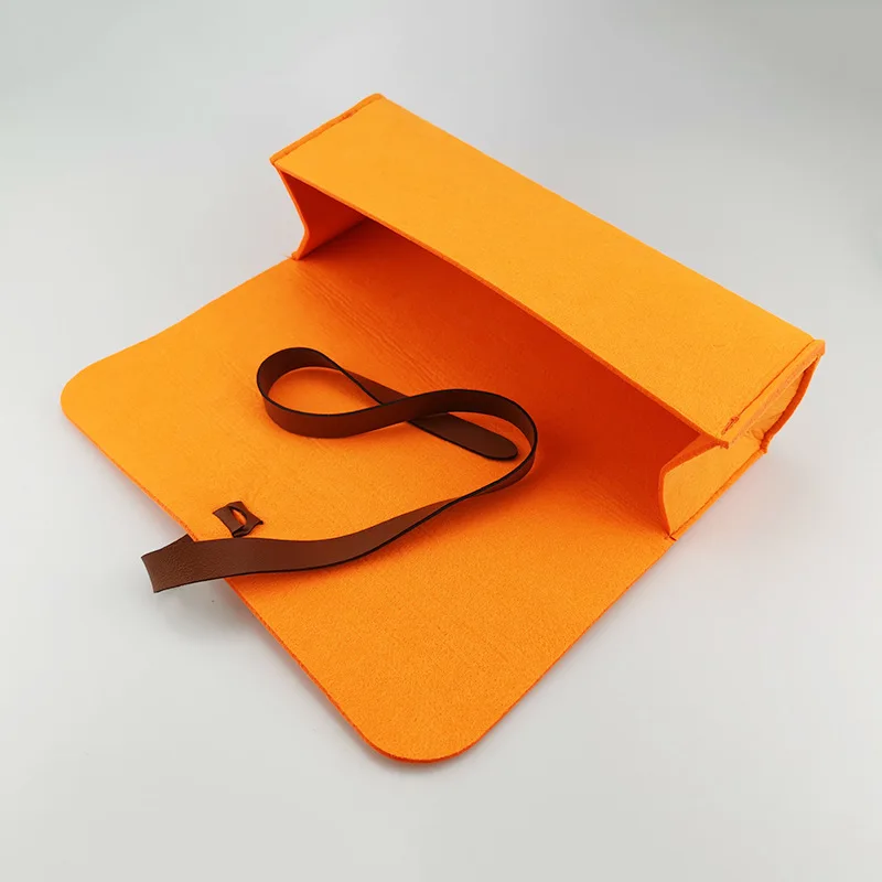 Simple Fashion Felt Umbrella Storage Bag Custom Logo Portable Felt Umbrella Bag