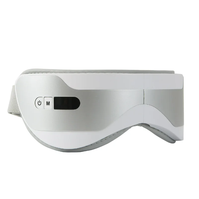 New Trending Eye Massage Dark Circles Temple Massage Mask with Heat Air Compression Vibration Music for Relax Eye Strain Bags