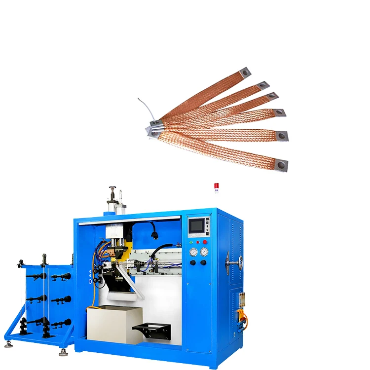 Copper Braided Wire Connector Welding and Cutting Machine