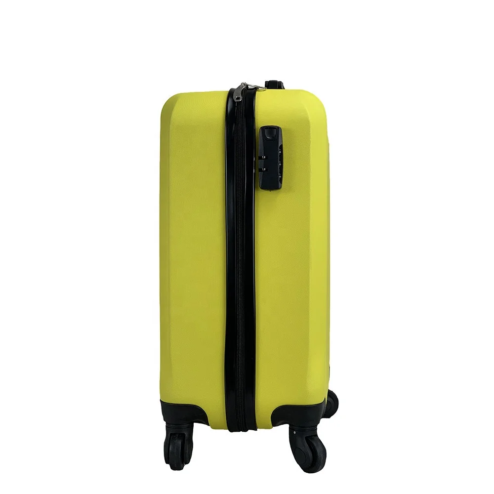 New style beautiful 3 pcs trolley suitcase ABS travel luggage set designer luggage bags