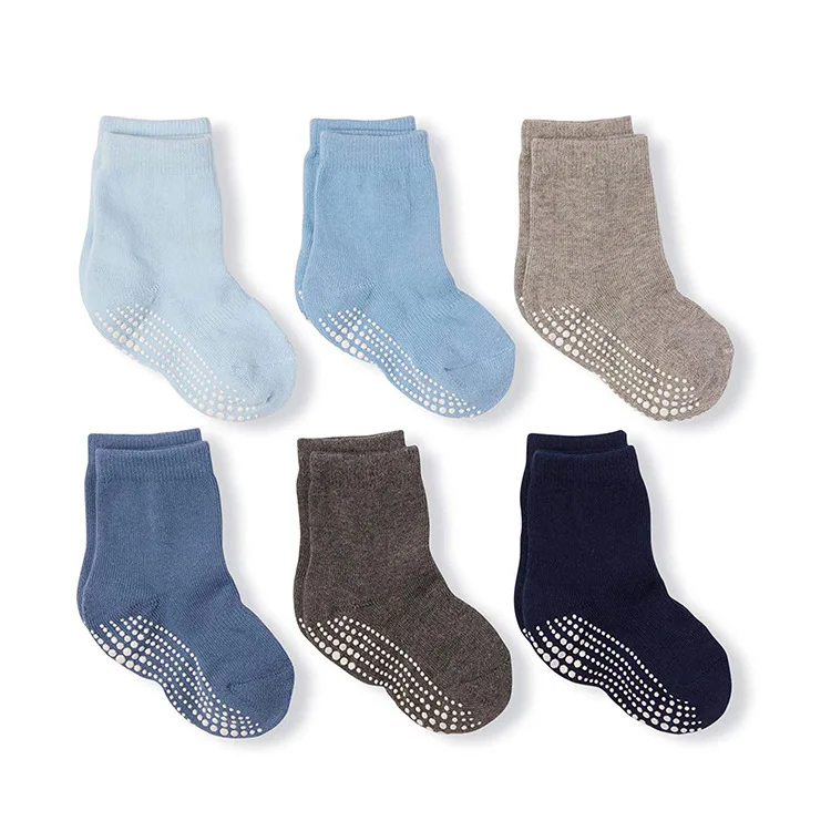 Wholesale High Quality Soft Breathable Anti-slip Cotton Kids Custom Print Socks For Baby