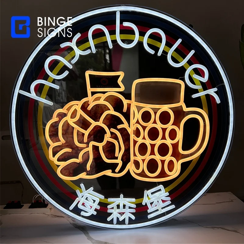 Custom Made Neon Signs for Coffee Shops, Stores and Hotels Electronic Signs Led Neon Sign