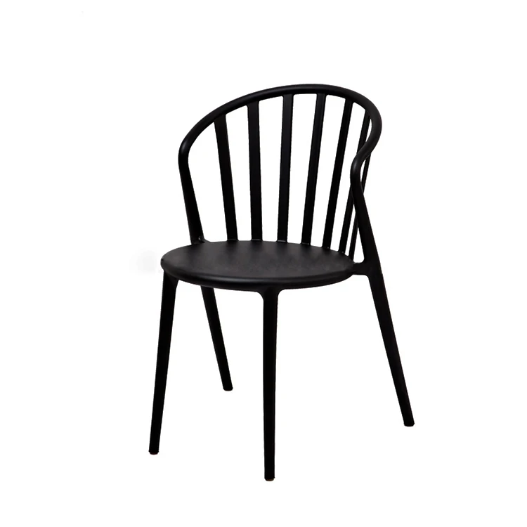 Italian Style Fashionable And Simple Chairs Dining Room Modern Pp Stackable Chair