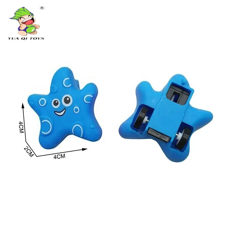YQ Promotional Mini Toys Full Back starfish Giveaway Mini Gifts Toy For Kids