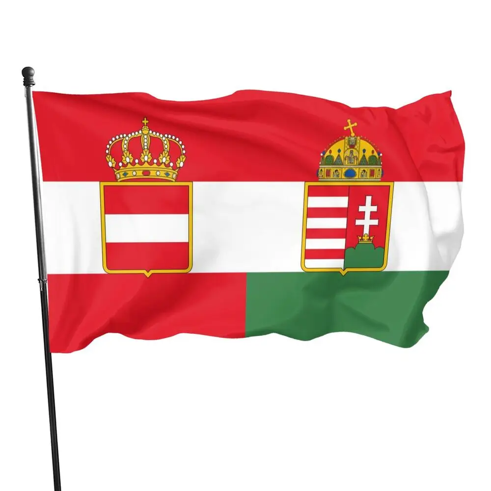 Promotion Custom Sports International Flags 3x5ft Printing Cheerleading Austria Hungary (1869-1918) Flag