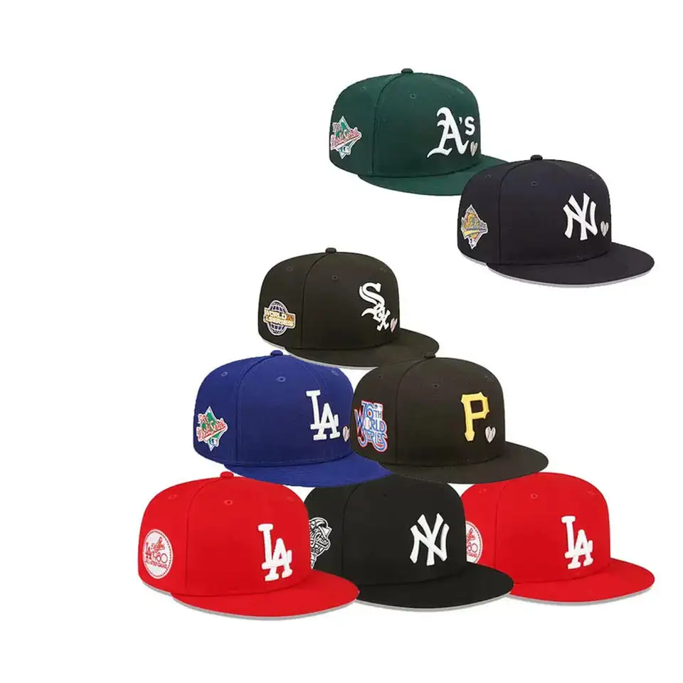 2023 New Gorras Era Original Fitted Hat Men Basketball Cap Women Football Nfl Team Cap Embroidery Vintage Sport Snapback Cap