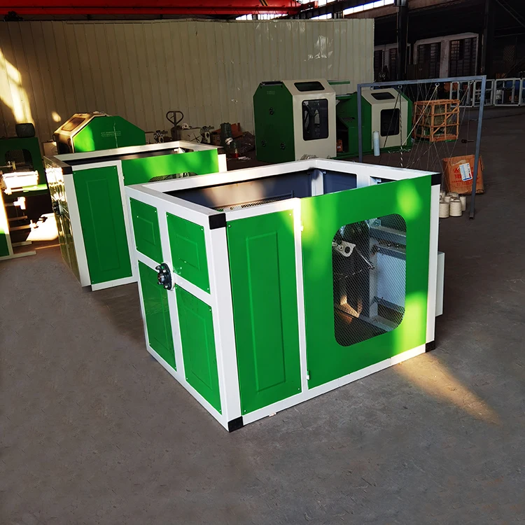 2 in 1 agricultural rope twisting and spooling winding machine