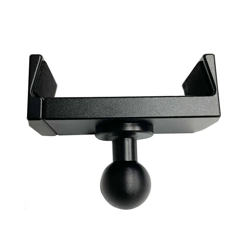 Strong Spring Aluminum Universal Phone Mount Holder with 20mm Ball for Heavy Duty Off-Road Mounting Arms