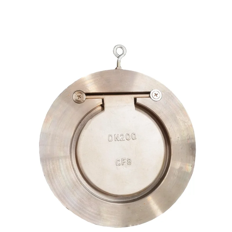 Single-plate Wafer Check Valve Water Industrial Series OEM TWS Standard Hydraulic 3 Years Check Valve Brass Nickel Plated ISO CE