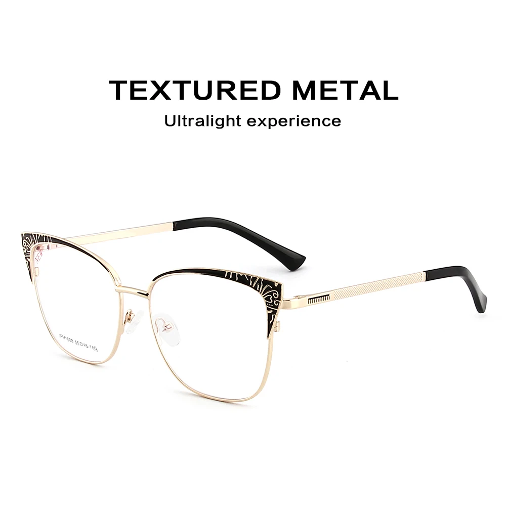 Wholesale Pure Titanium Eyeglasses Stylish Optical Frame Glasses for Unisex JFM1008 Light Weight Eyeglasses
