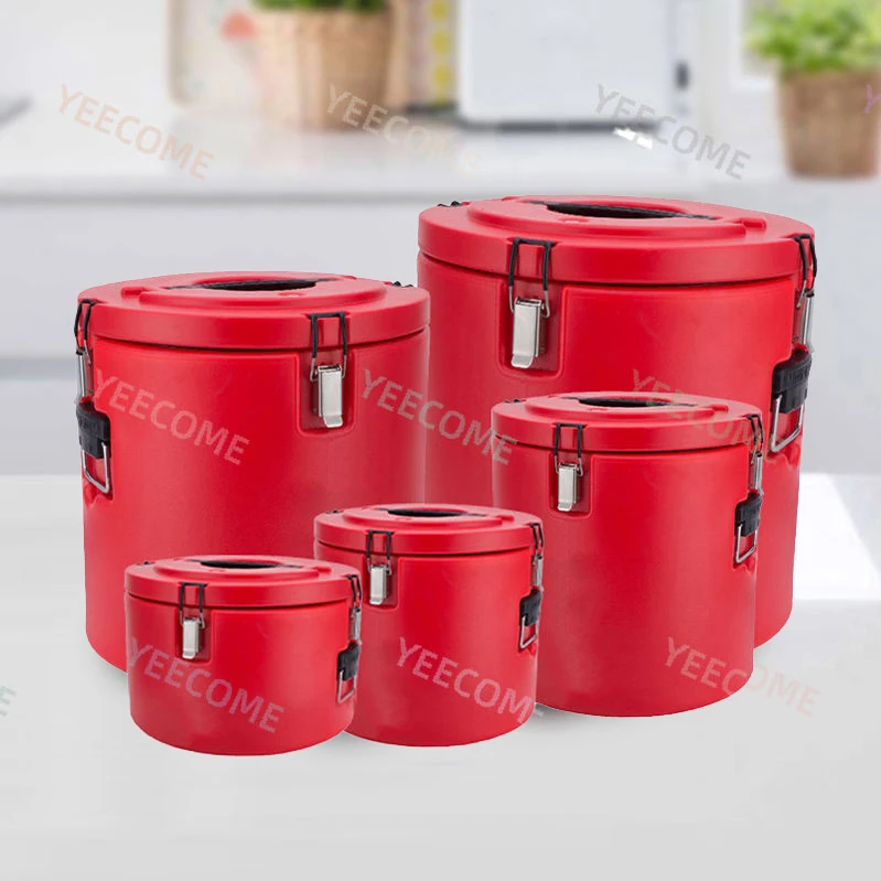 SLT-003T  promotional style Strong Cooler Box  5 Piece Set 4-7-15-30-60L round Cooler Box set Keep Cold and Warm Cooler Box Ice