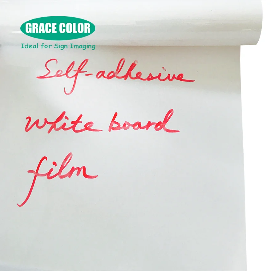 Glossy / Matte 200gsm Office Whiteboard Film Roll Whiteboard Sticker for Wall Decal