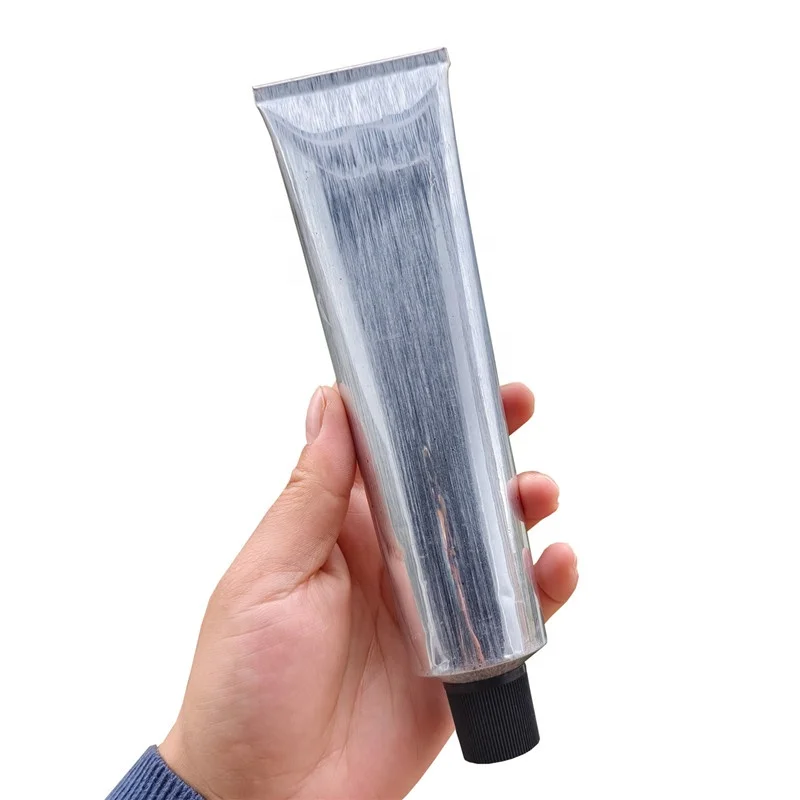 Производитель косметических пустых трубок матовая отделка контейнер M15 алюминиевая складная трубка диаметром 40