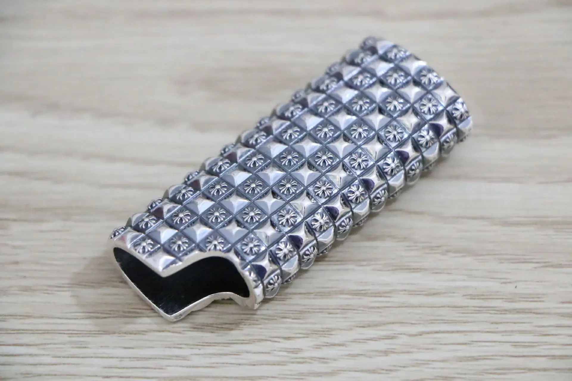  Крест Серебряный Зажигалка caseDisposable casePure Универсальный 1 юань оболочка без внутренней