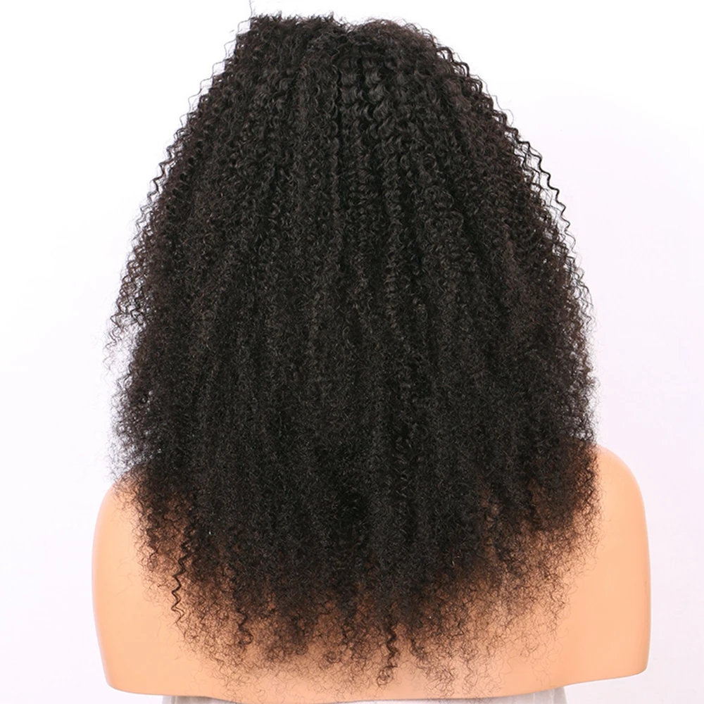 Kbeth afro human hair wigs braided wigs for black women afro kinky hair wigs China Factory Wholesale