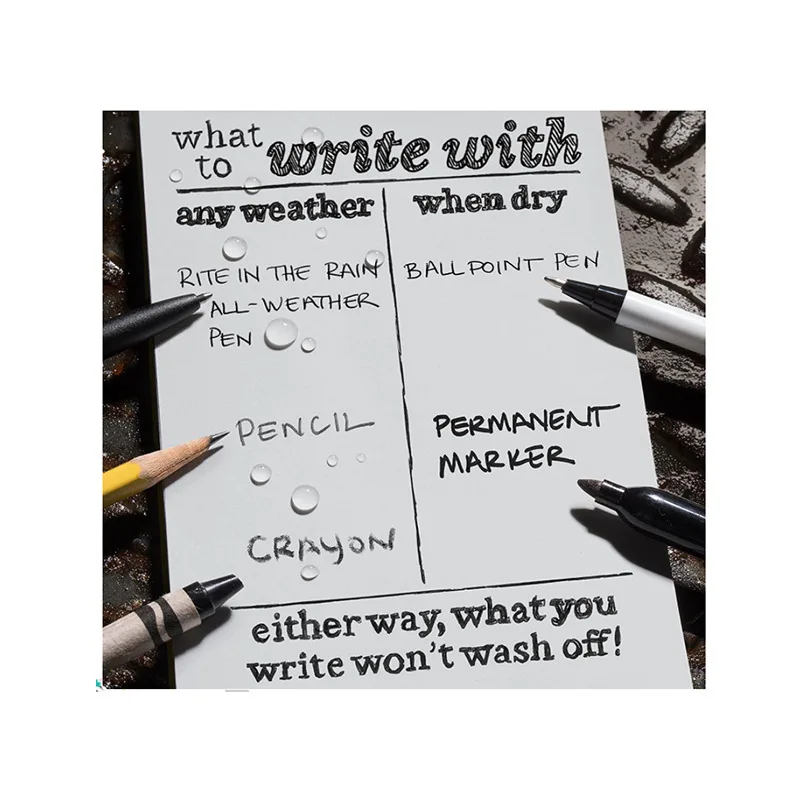 Waterproof mori rock paper stone paper coil tear and folding waterproof inner page dotted line notebook