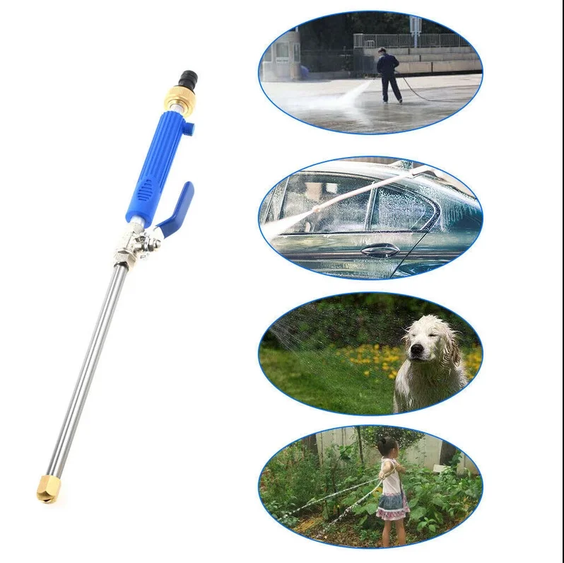 Car High Pressure Water Gun 46cm Jet Garden Washer Hose Wand Nozzle Sprayer Watering Spray Sprinkler Cleaning Tool water spray
