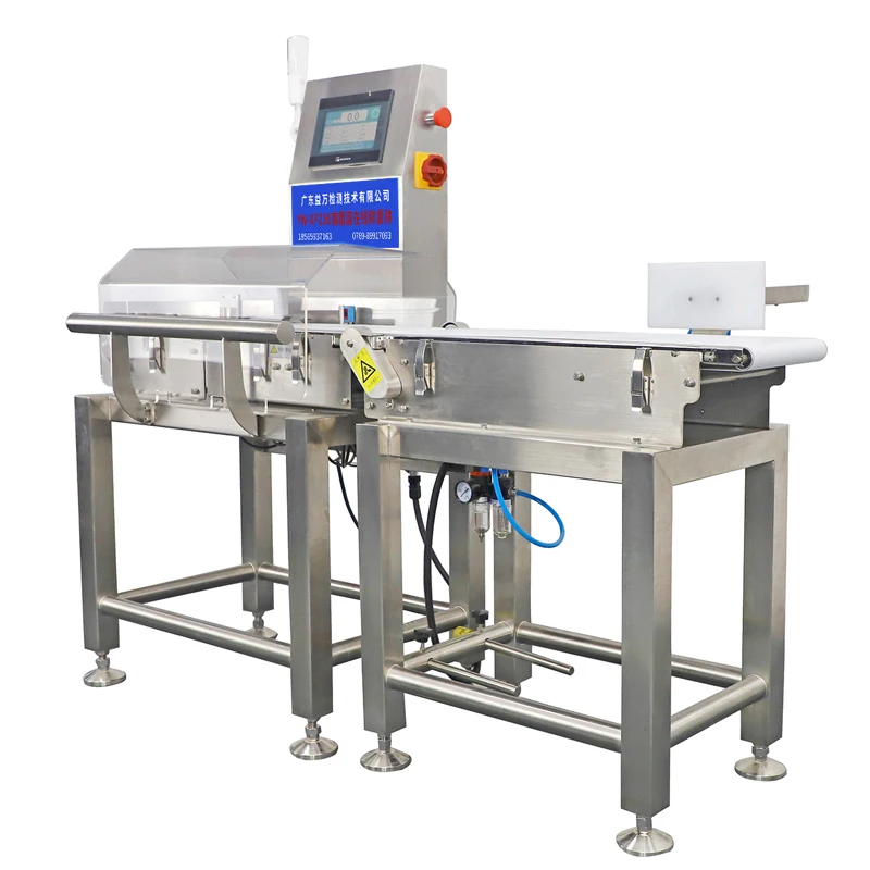 Check Weigher Weight Machine Belt Automatic Checker Potato Weighing Checking Weigh Conveyor Vegiterble Online Checkweigher