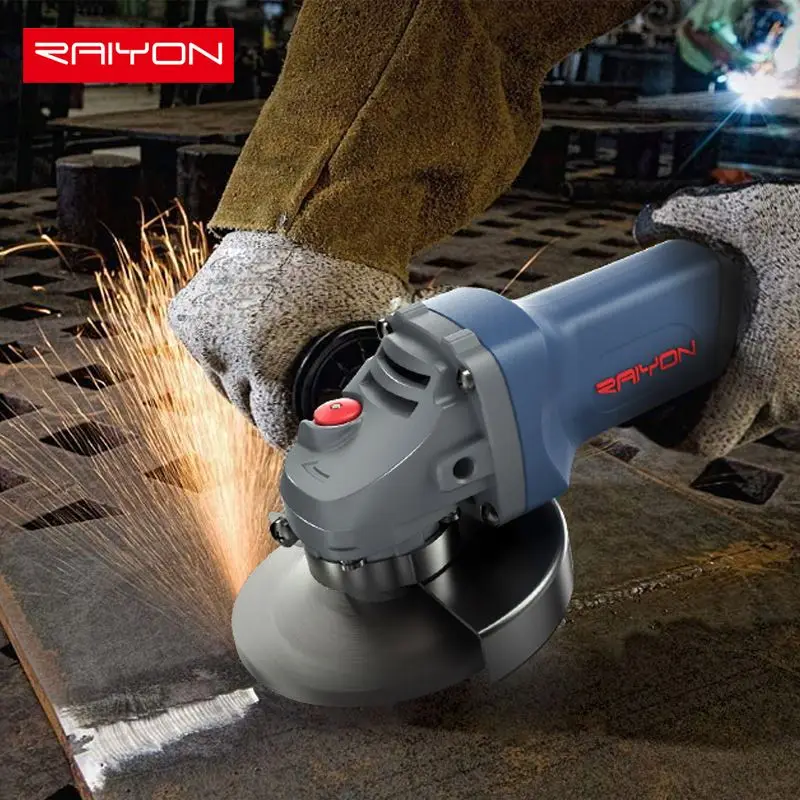 Variable speed 4inch brushless angle grinder high voltage portable mini angle grinder for large structure