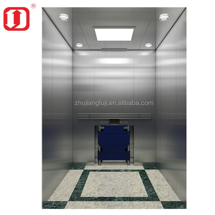 Zhujiang Fuji Hospital Elevator Bed Passage Medical Lifting System Barrier Free Lift
