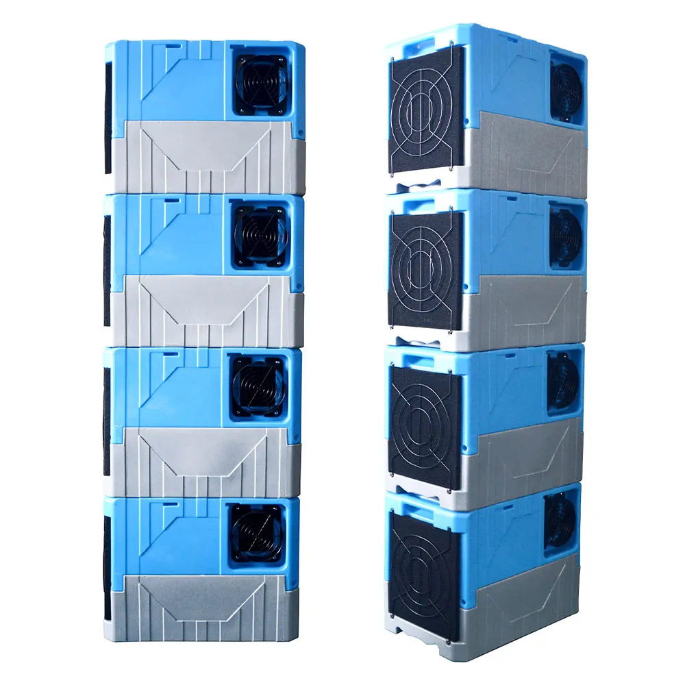 OneDry ETL CE compact commercial LGR dehumidifier 45L with LED display R410 and R290 coolant for restoration industry and drying