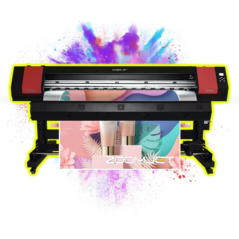 1.6meter the dye sublimation printer with one print head dx5 dx7 i3200