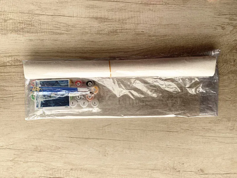 oil hand-painted cartoon cute cat painting by numbers