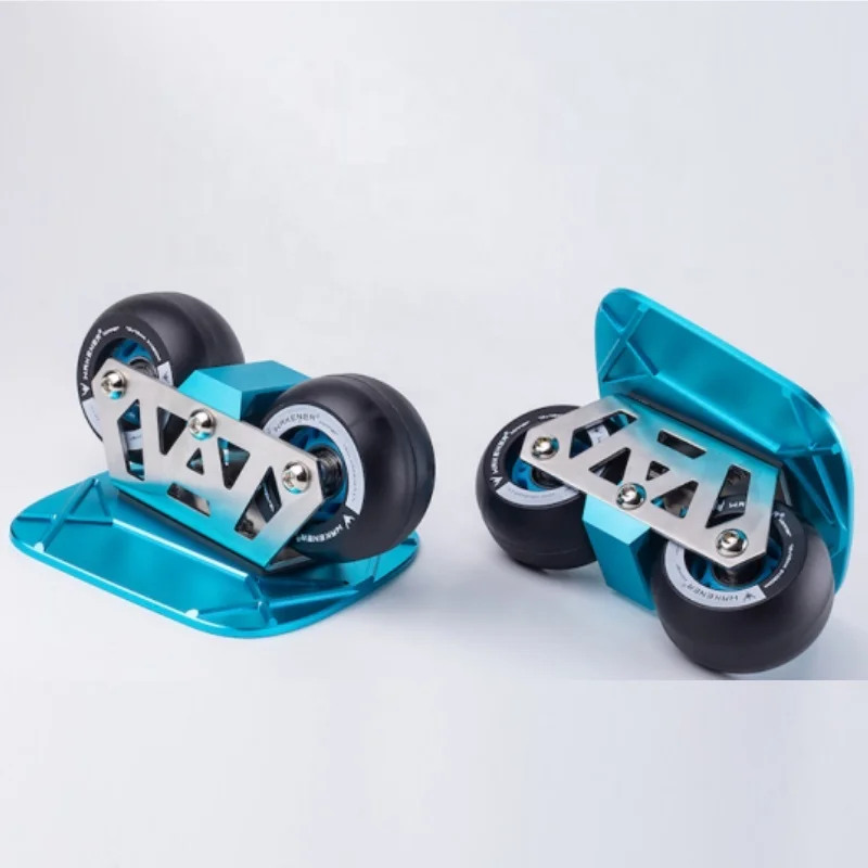 JIESEN Low Factory Prices Aluminum alloy Skateboard Drift Board Portable Roller Road Skateboard Drift Board mini skates