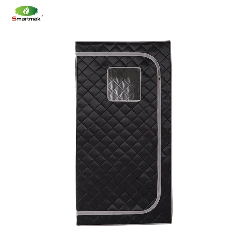 SMARTMAK Portable 1 Person Sauna Room Dry Steam Sauna Tent Far Infrared Sauna Tent Box