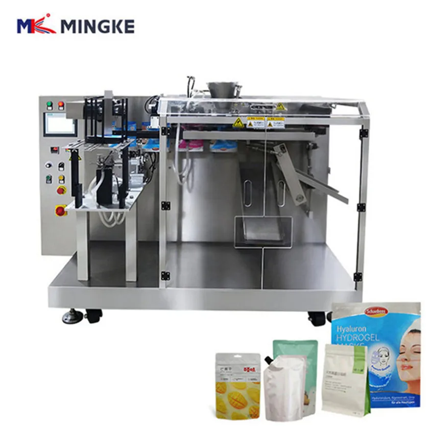Automatic Multihead Weigher Doyoack Premade Ziplock Bag Making Snack Packing Machine