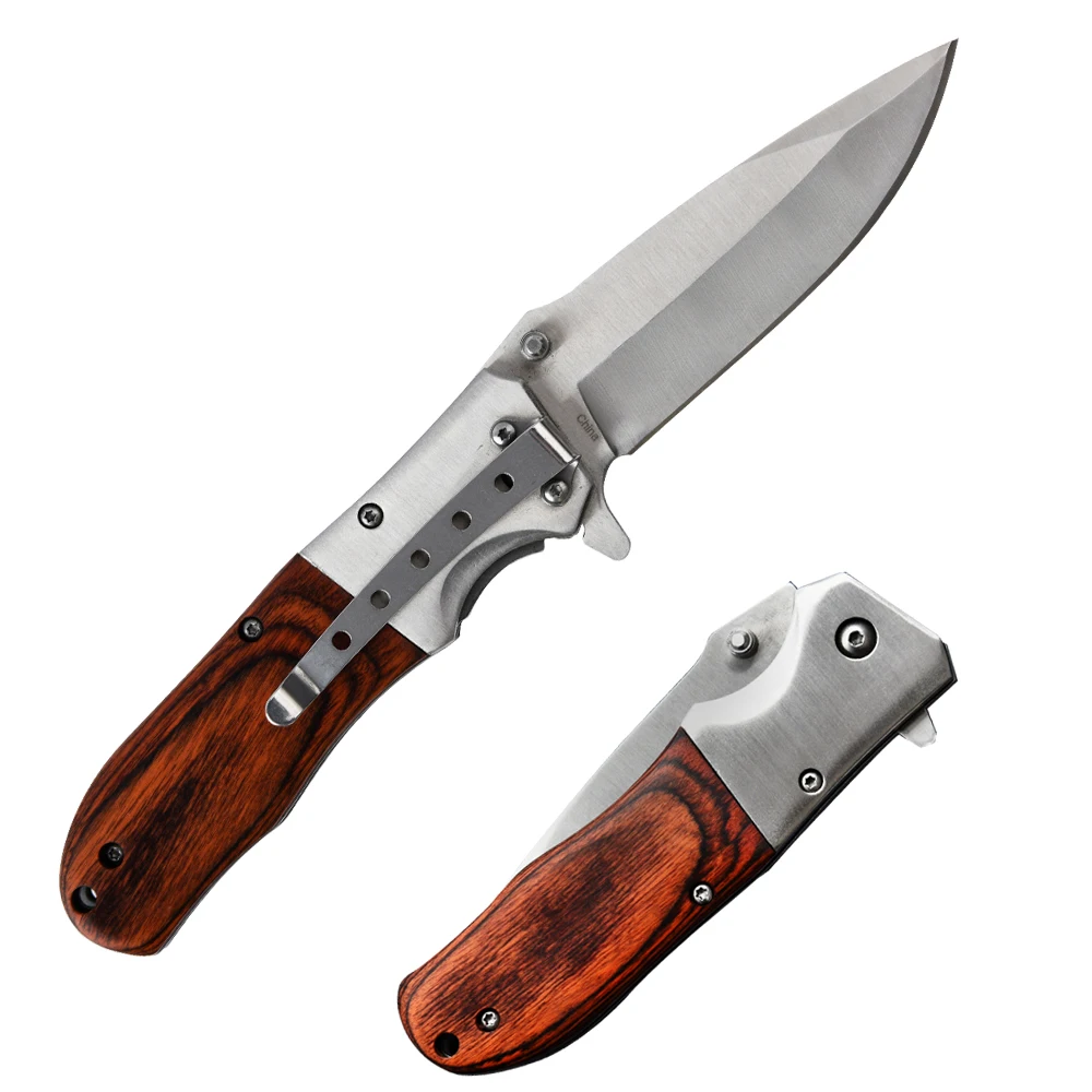 Outdoor Tactical Survival Camping Hunting Folding Pocket combat Knife knives  wholesale couteau pliant