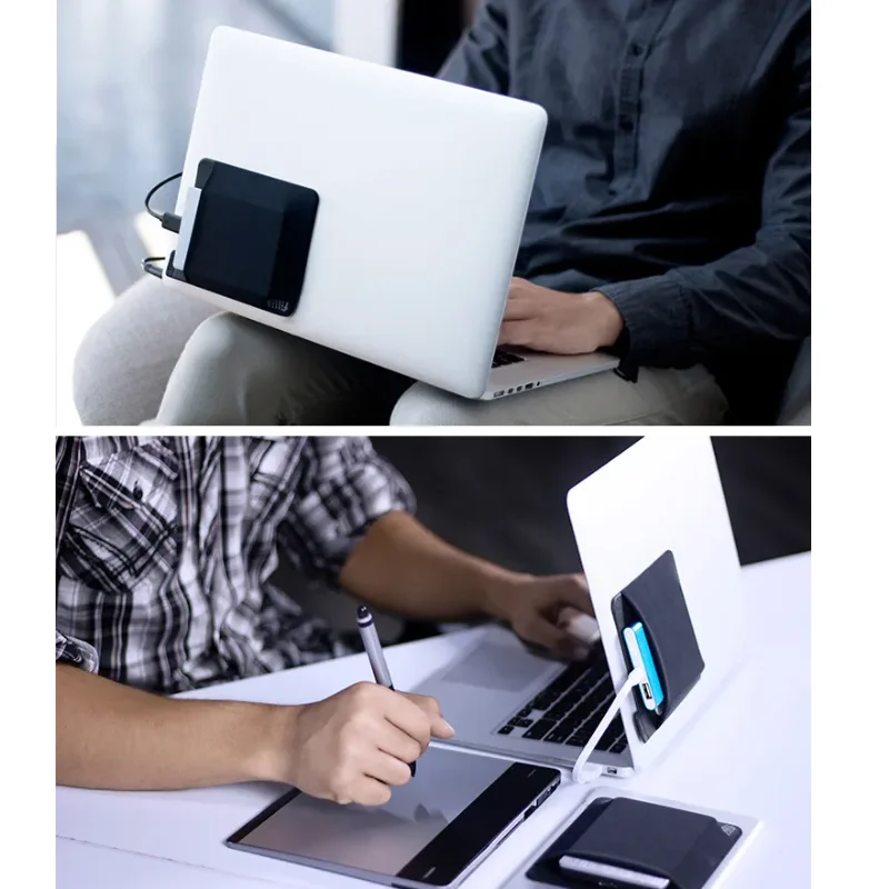 Lycra Mouse Case Holder Adhesive Mouse Case Pen Stick Cover Laptop Hard Drive Case Tablet Wireless Mouse Stick Pocket Sleeve