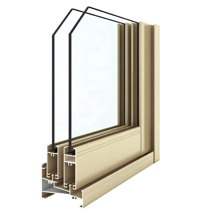 Support Customization Powder Coating Aluminum Shutter Windows Glass Shutter Windows Aluminum Profile For Windows