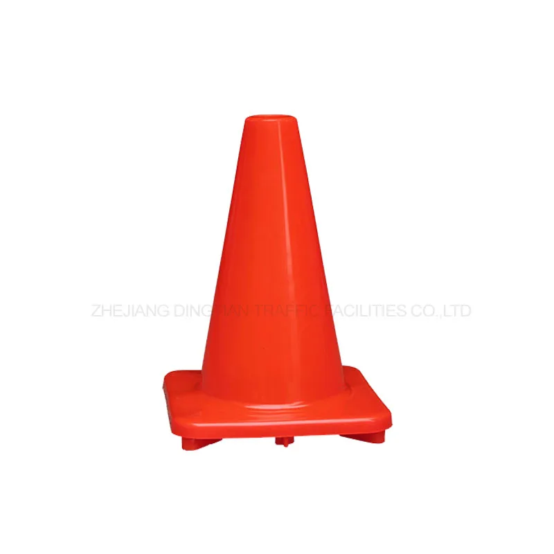 12 inch H30cm Flexible Reflective PVC Road safety Traffic Cone