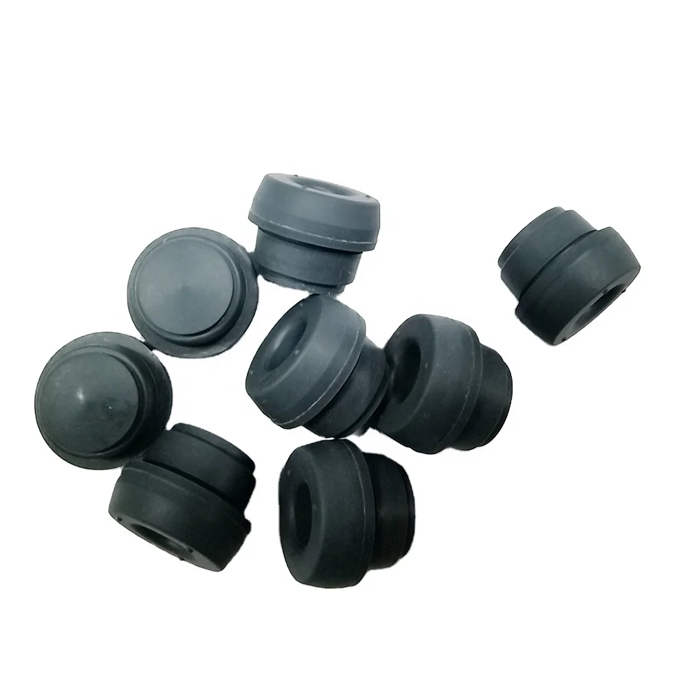 TH PET Rubber Tube Stopper Double Wall Vacuum Test Tube Butyl Silicone For Sodium Citrate Tube