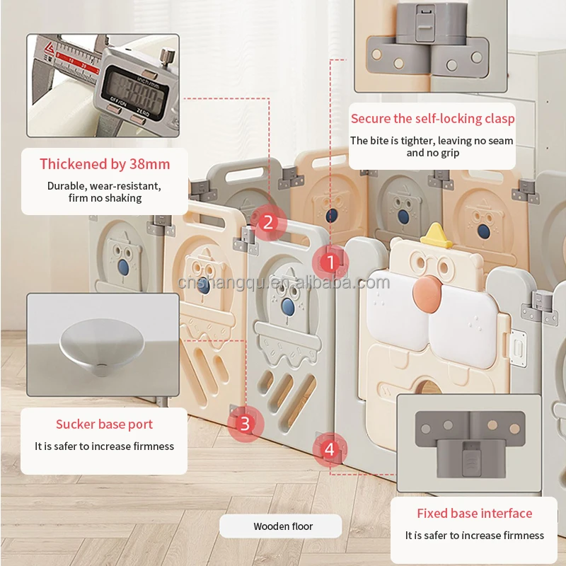 wholesale fashion comfortable t child indoor foldable playard with ma baby fence kids playpen for baby and toddler