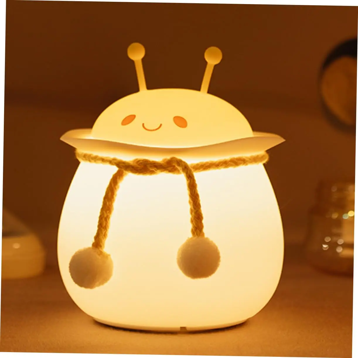Silicone Pat Light Animal Silicone Lamps Gift Room Decor Warm Night Light Nightlight Lamp Cartoon Child Silicone Night Light